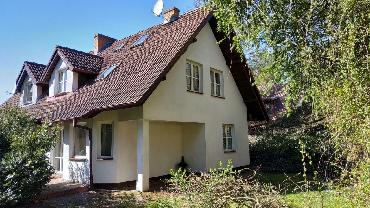 Mandarynkowy Villa Dębki Exterior foto